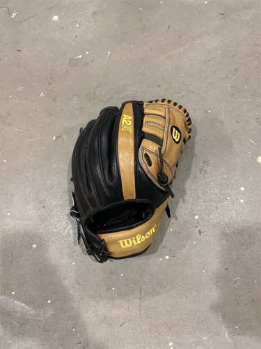 Black High School/College Infield A2K 11.5" Baseball Glove