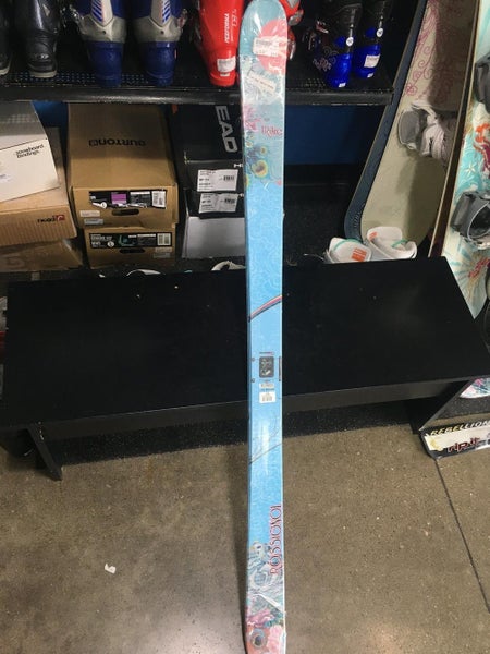 Used Rossignol Trixie 158 Cm Downhill Ski Girls Skis