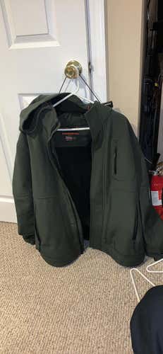 Green Adult Large Rain Coat Wind Breaker Jacket