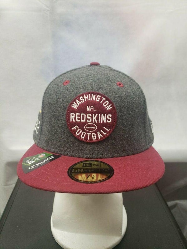 Washington Redskins Vintage OId Logo 2 Tone New Era 59FIFTY Fitted Hat Size  7