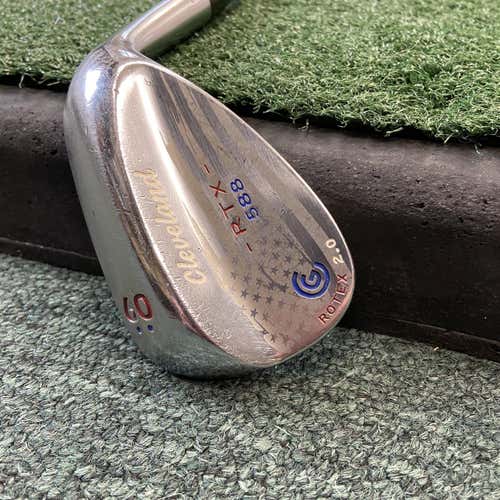 Men's Right Handed 588 Tour Satin Chrome Wedge Flex Steel Shaft Wedge