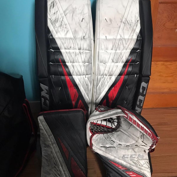 Black Senior 34" Regular Extreme Flex 4 Goalie Full Set