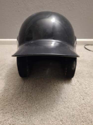 Navy Blue Used 7 1/4 Rawlings S100 Batting Helmet