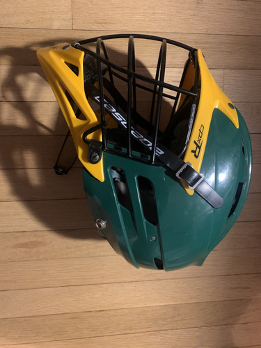 Green Used Adult Player's Cascade CPX-R Helmet