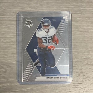 Darrynton Evans Tennessee Titans 2020 Panini Mosaic NFL Football Rookie Card