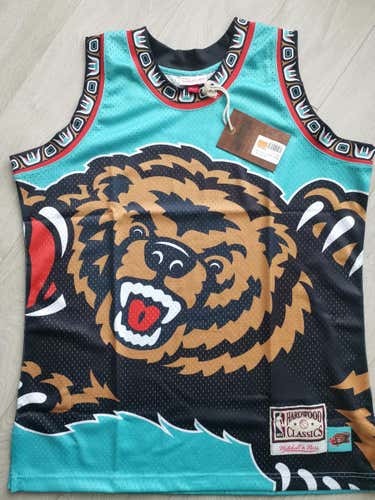 Men's New Adult XL Mitchell & Ness Vancouver Grizzlies Jersey