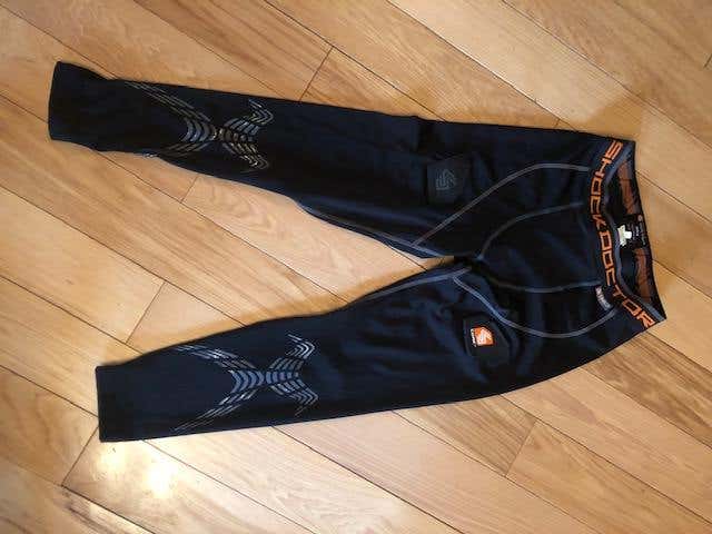 Black Men's Used Adult Medium Shock Doctor Compression