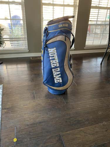 Notre Dame Navy Team Golf Cart Bag