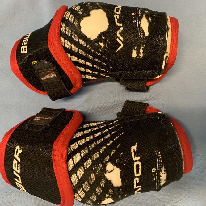 Youth Large Bauer Elbow Pads