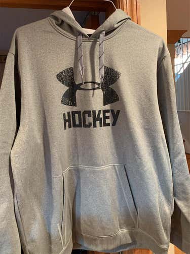 XL UA Hockey Hooded Sweatshirt