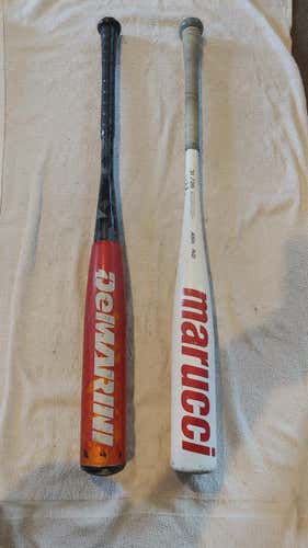Two - USSSA Bats (-5) 26 oz 31"