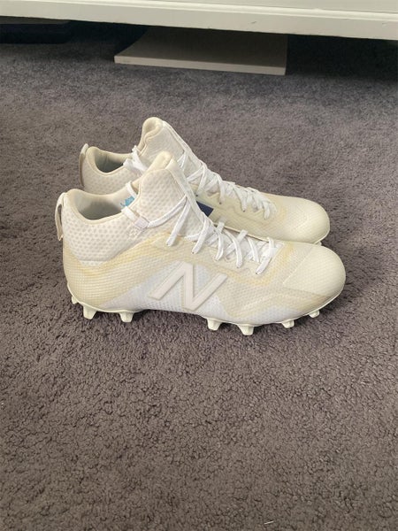 White Men's New Balance Freeze LX Cleats
