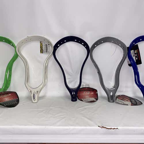 Lot of 5 New Warrior Lax Heads