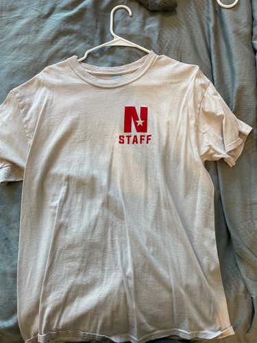 National All Star Games Staff Off White Adult Large Shirt