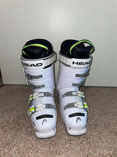 Used Kid's Racing Rapter Head Ski Boots Size 22.5