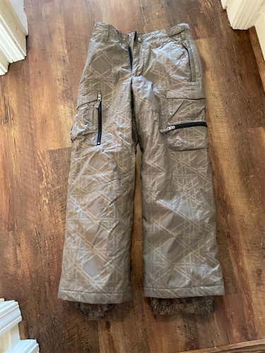 Gray Youth Size 12 Ski Pants