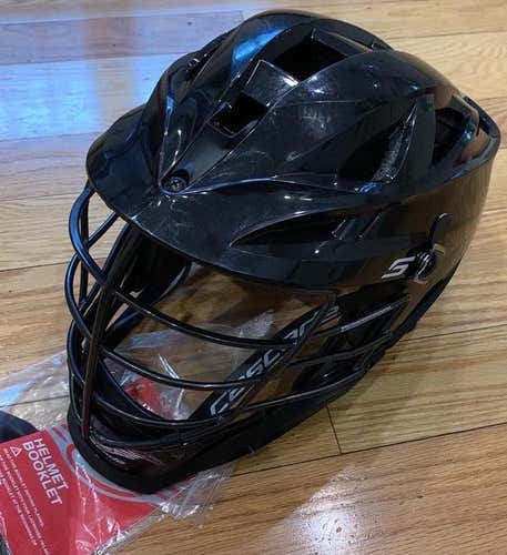New with tags Cascade S Helmet. ALL BLACK. osfm. adult