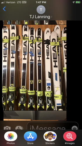 Used Men's 2018 HEAD Racing World Cup SG 212 DH 218