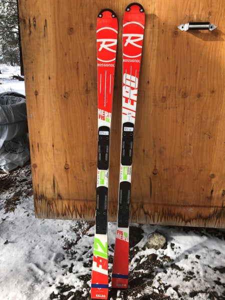 Used 2016 Rossignol Racing Hero FIS SL Pro Skis Without Bindings