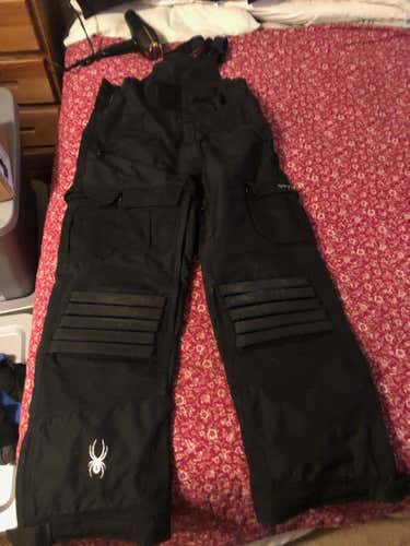 Black Men's Used Adult Large Spyder Ski Pants
