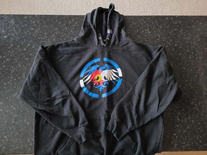 Black Used Men's Adult XL Never Summer hoodie