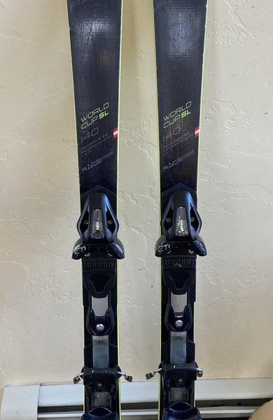 Unisex 2018 Racing RC4 World Cup SL With Bindings Max Din 11 Skis