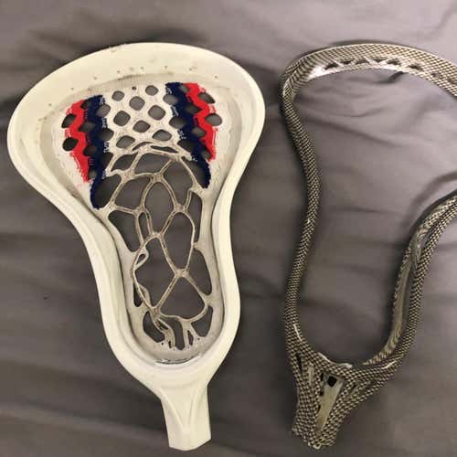 White Used Attack & Midfield Strung Evo Warp Next Head