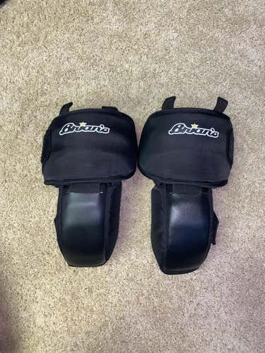 Used Brian's knee pads