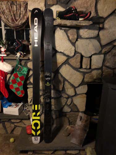 Used 2018 All Mountain KORE 93 W With Bindings Max Din 13 Skis