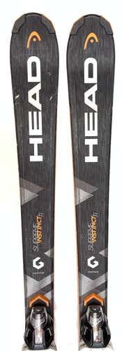 Used Head Supreme Instinct Ti All Mountain Skis with Bindings Size 170 Option 2010326