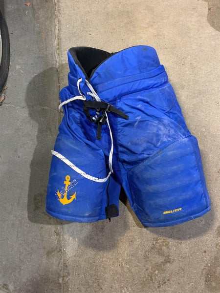 Lake Superior State Bauer Hockey Pants Size Medium 0007