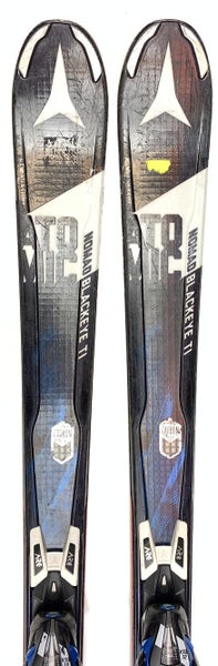 Used Atomic Nomad Blackeye Ti All Mountain Skis with Bindings Size 167 Option 2030210
