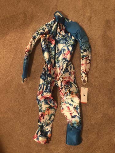 Women's Performance GS Spyder Race Suit FIS Legal Small Eureka Print (Brand New)