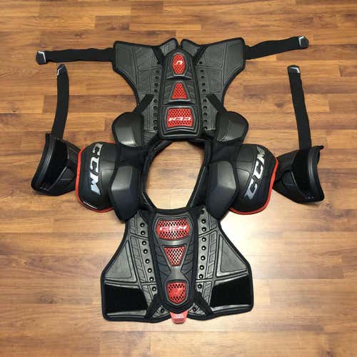 Senior Large CCM U+ Crazy Light  Shoulder Pads