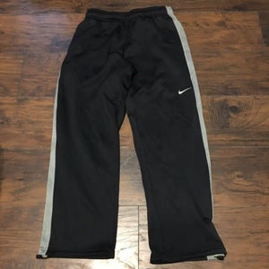 Nike Therma Fit Performance Black/Gray sweatpants Sz Medium