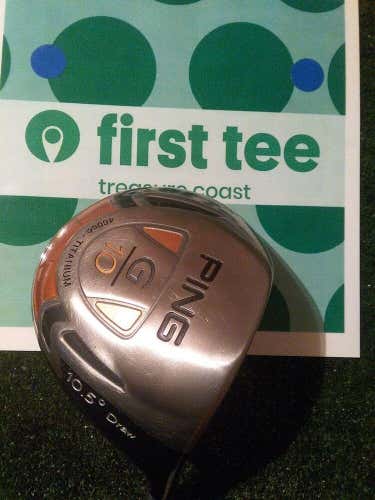 Ping G10 460cc Titanium Draw 10.5* Driver Regular Graphite shaft