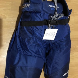 New Junior Large Bauer Nexus 800 Hockey Pants BLU