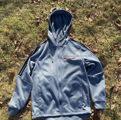 Umass Hockey Gray Adult Medium Adidas Climawarm Hoody