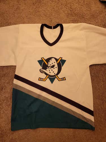 White Mighty Ducks Jersey