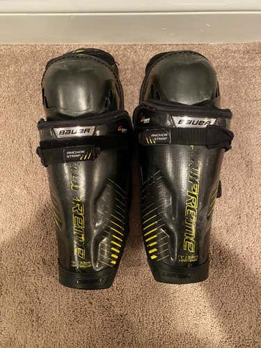 Senior Used Bauer Supreme 1S Shin Pads