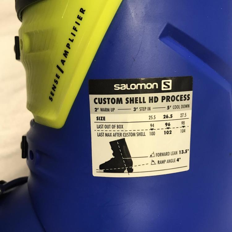 salomon custom shell hd process