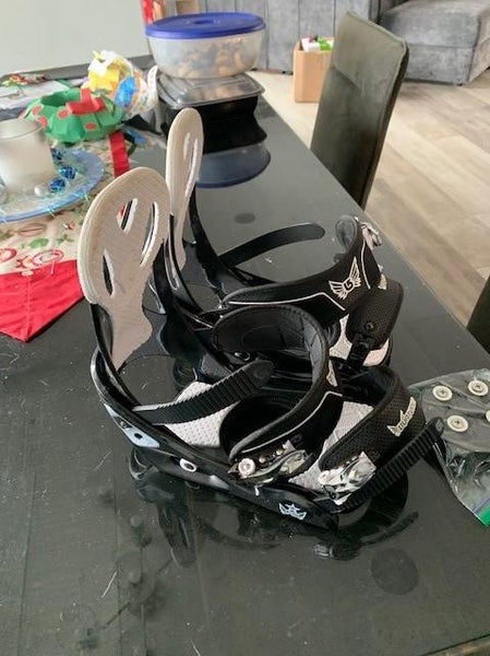 Used Unisex Large Burton Freestyle Snowboard Bindings