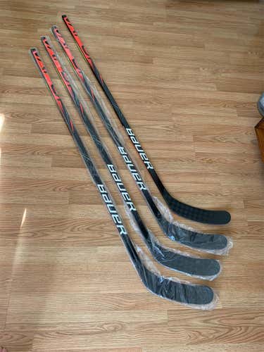 ONE LEFT Bauer Vapor Flylite CHL League Pro Stock Hockey Stick Left 77 Flex P92M