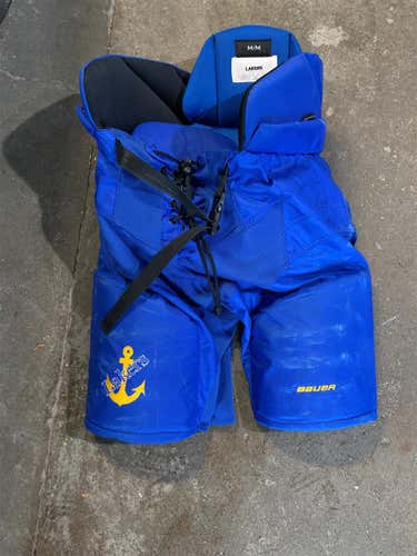 Lake Superior State Bauer Hockey Pants Size Medium 0009