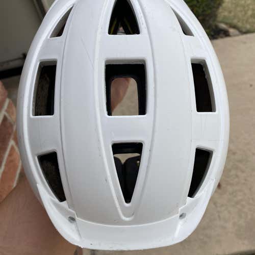 White Youth Player's Cascade CPX-R Helmet