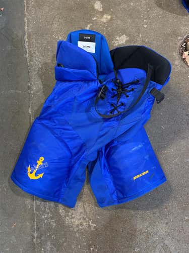 Lake Superior State Bauer Hockey Pants Size Medium 0012