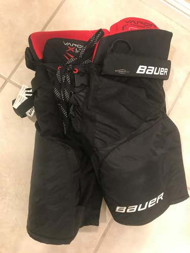 Black New Junior XL/TG Bauer Vapor XLTX Pro Hockey Pants