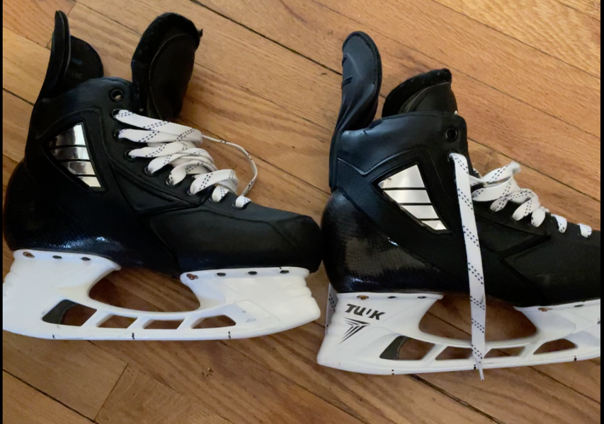 Used Senior True Pro Custom Hockey Skates Size 7