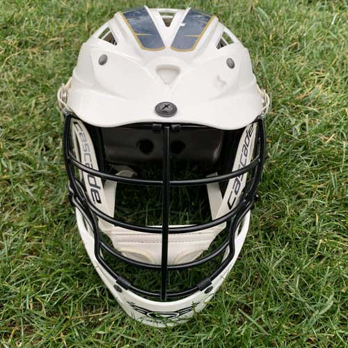White Cascade CPX-R Lacrosse Helmet
