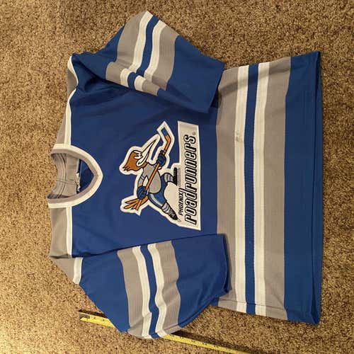 Blue Youth Large Bauer Jersey